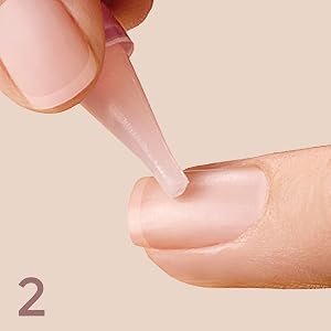 FAKE NAILS FRENCH MANICURE